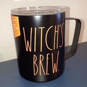 Rae Dunn “Witch’s Brew” Stainless Steel Mug NWT